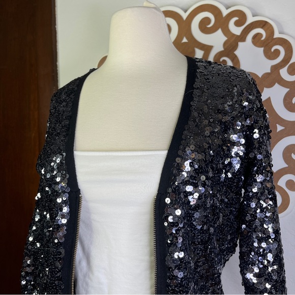Guess Los Angeles sequin cardigan New Years - Picture 3 of 11